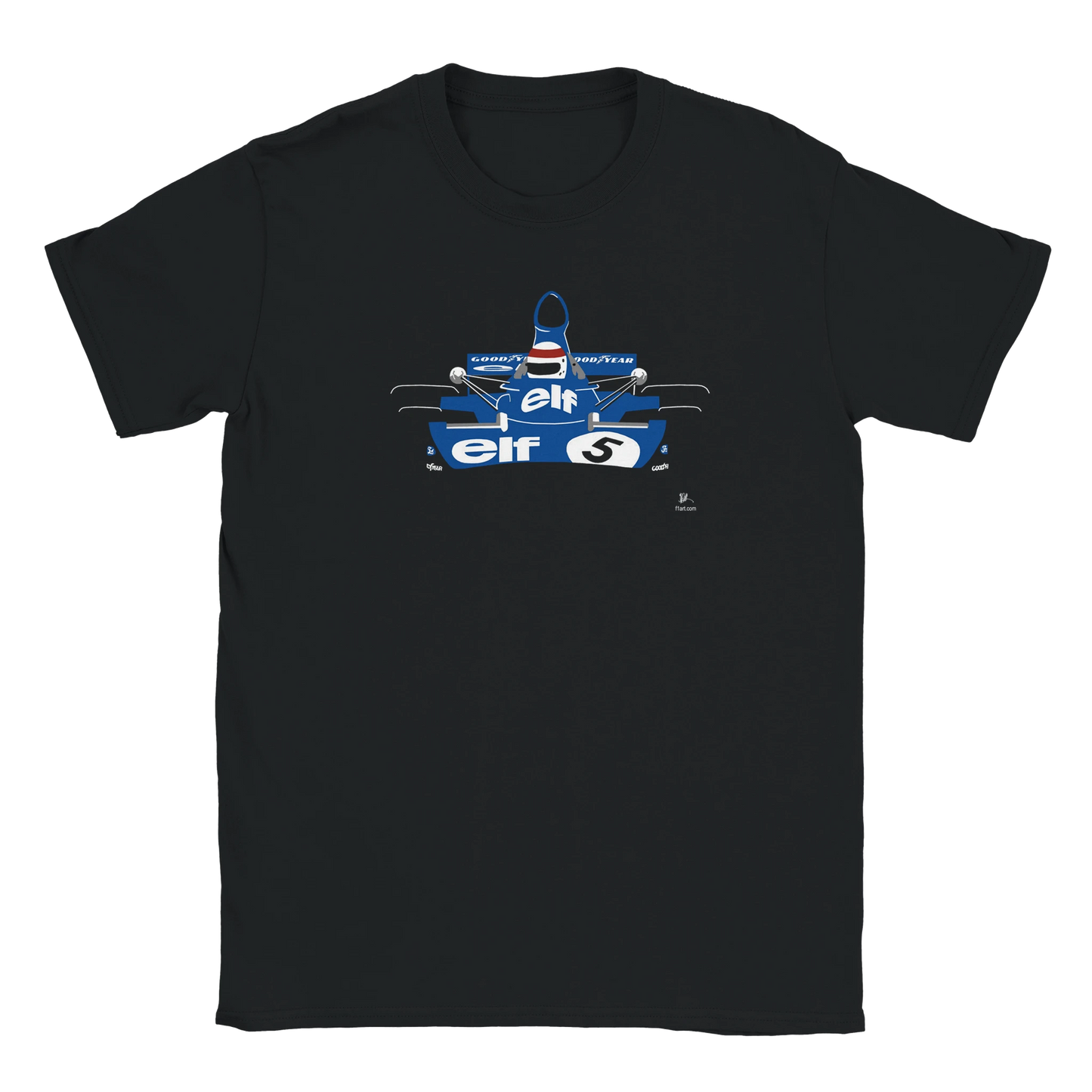 F1 Motor Racing Tyrrell 006 Stewart T Shirt