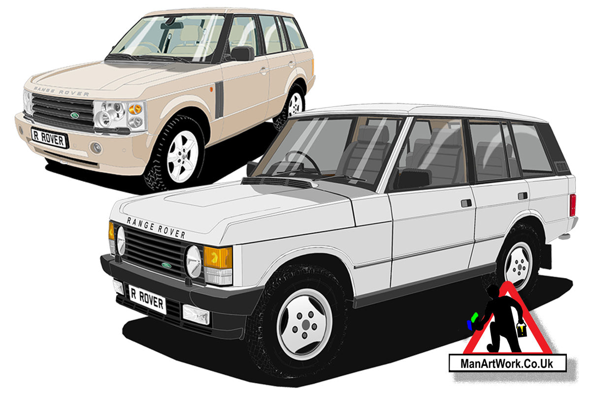 Range Rover – Man Art Work