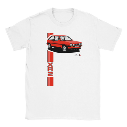 Ford Fiesta Mk1 XR2 in Red T Shirt