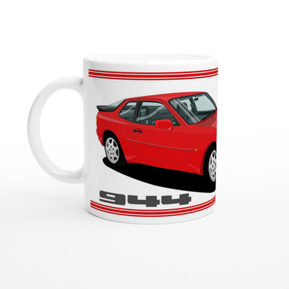 Porsche 944 MK2 in Red Art Mug