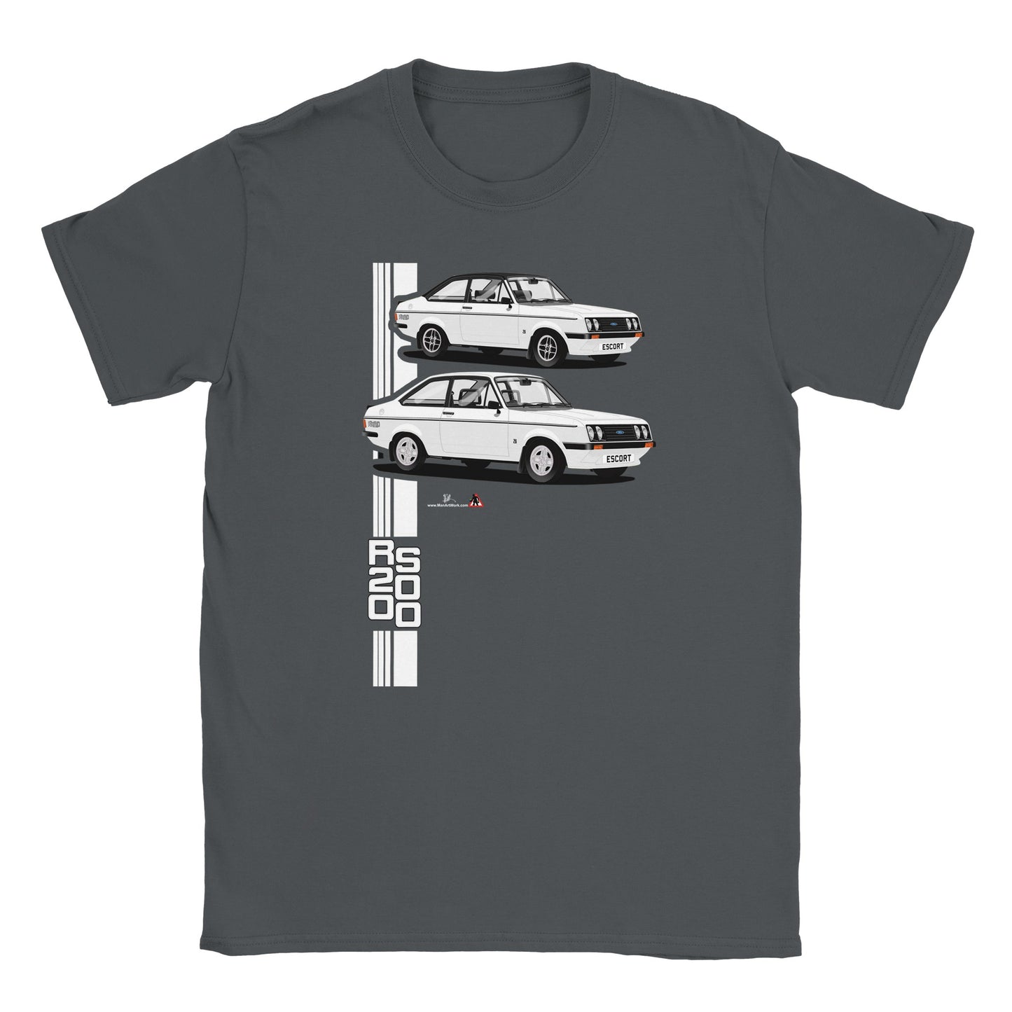 Ford Escort Mk2 RS2000 White T Shirt