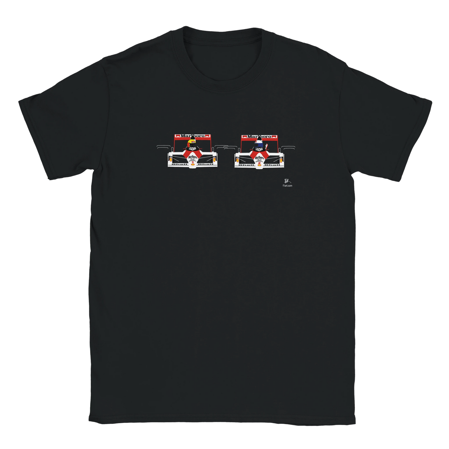 F1 Motor Racing McLaren Prost-Senna T Shirt