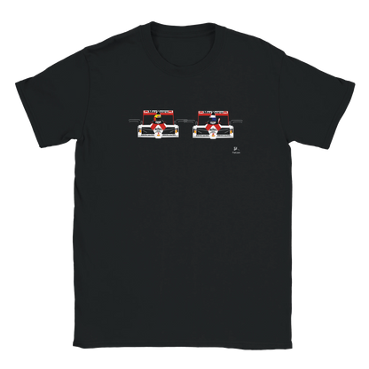 F1 Motor Racing McLaren Prost-Senna T Shirt