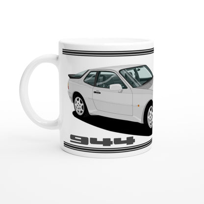 Porsche 944 MK2 in Silver Art Mug