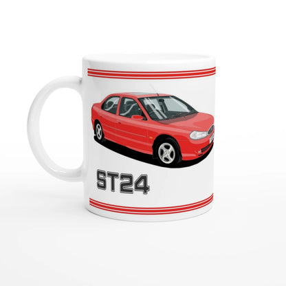 Ford Mondeo ST24 Saloon in Red Art Mug