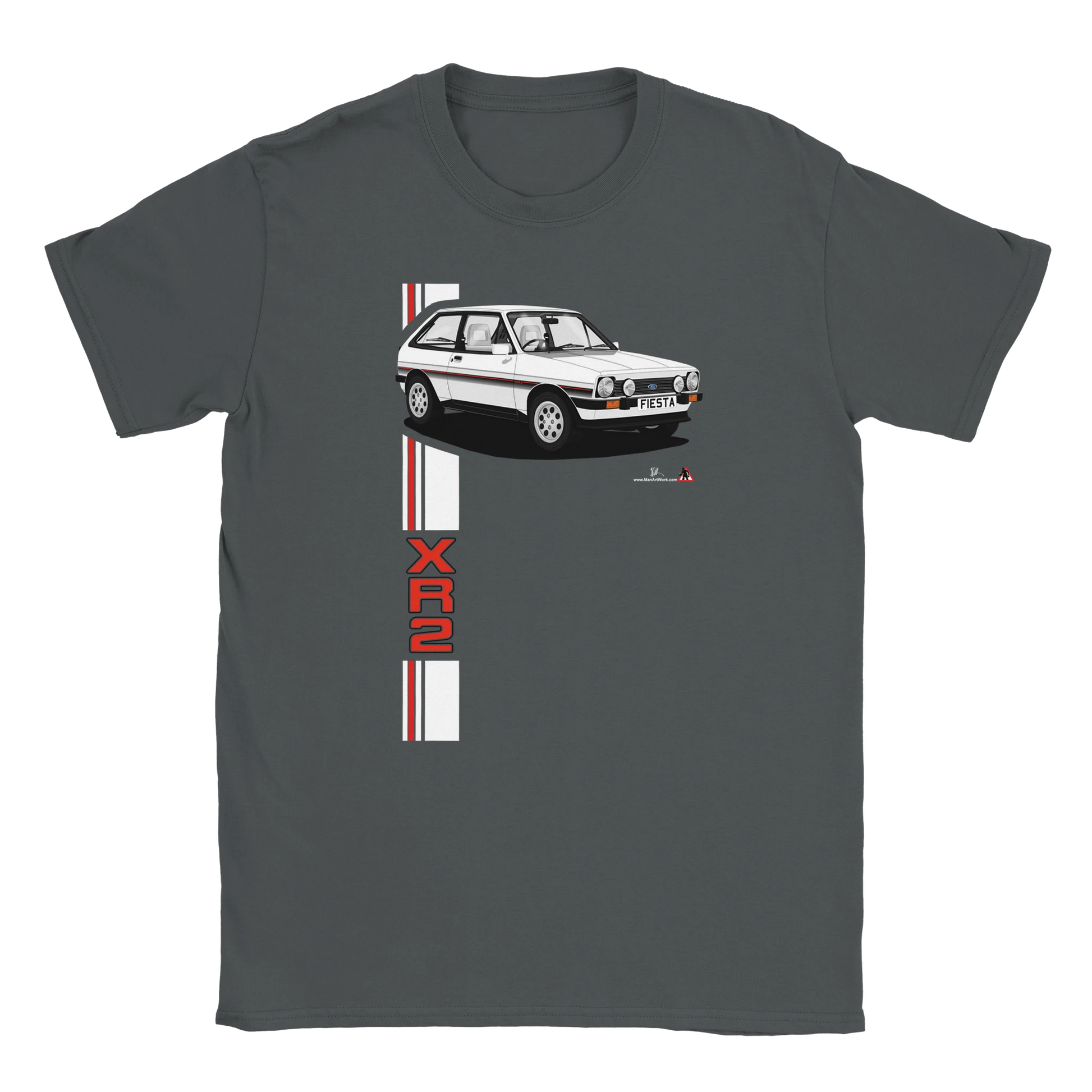 Ford Fiesta Mk1 XR2 in White T Shirt