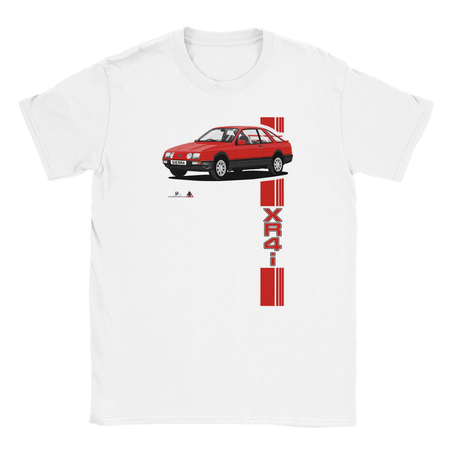 Ford Sierra XR4i in Red T Shirt