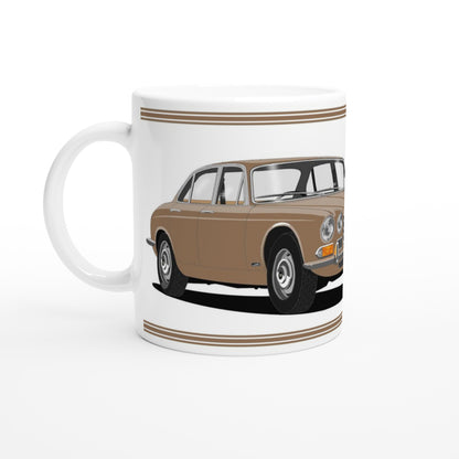 Jaguar XJ12 Mk1 in Brown Art Mug