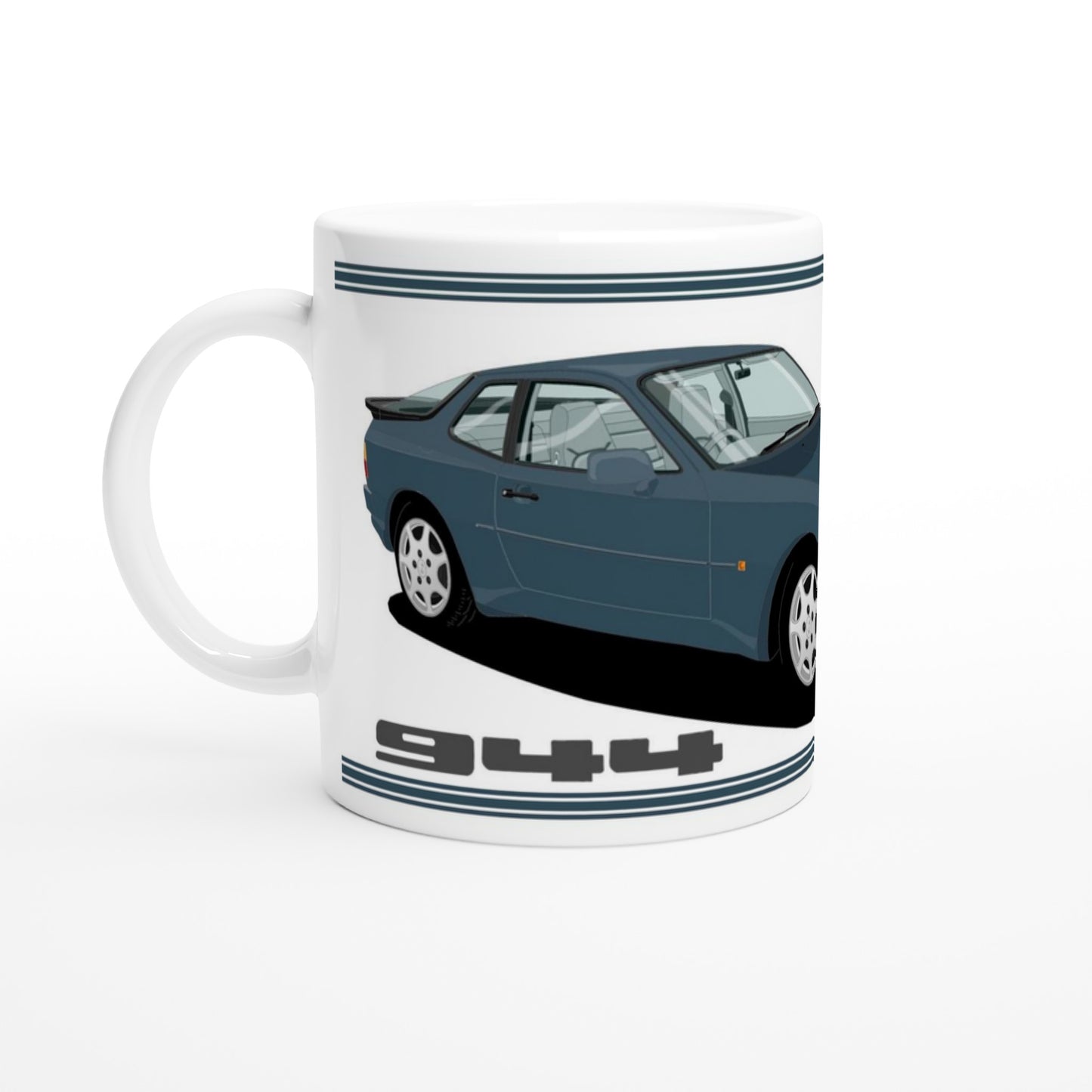 Porsche 944 MK2 in Blue Art Mug