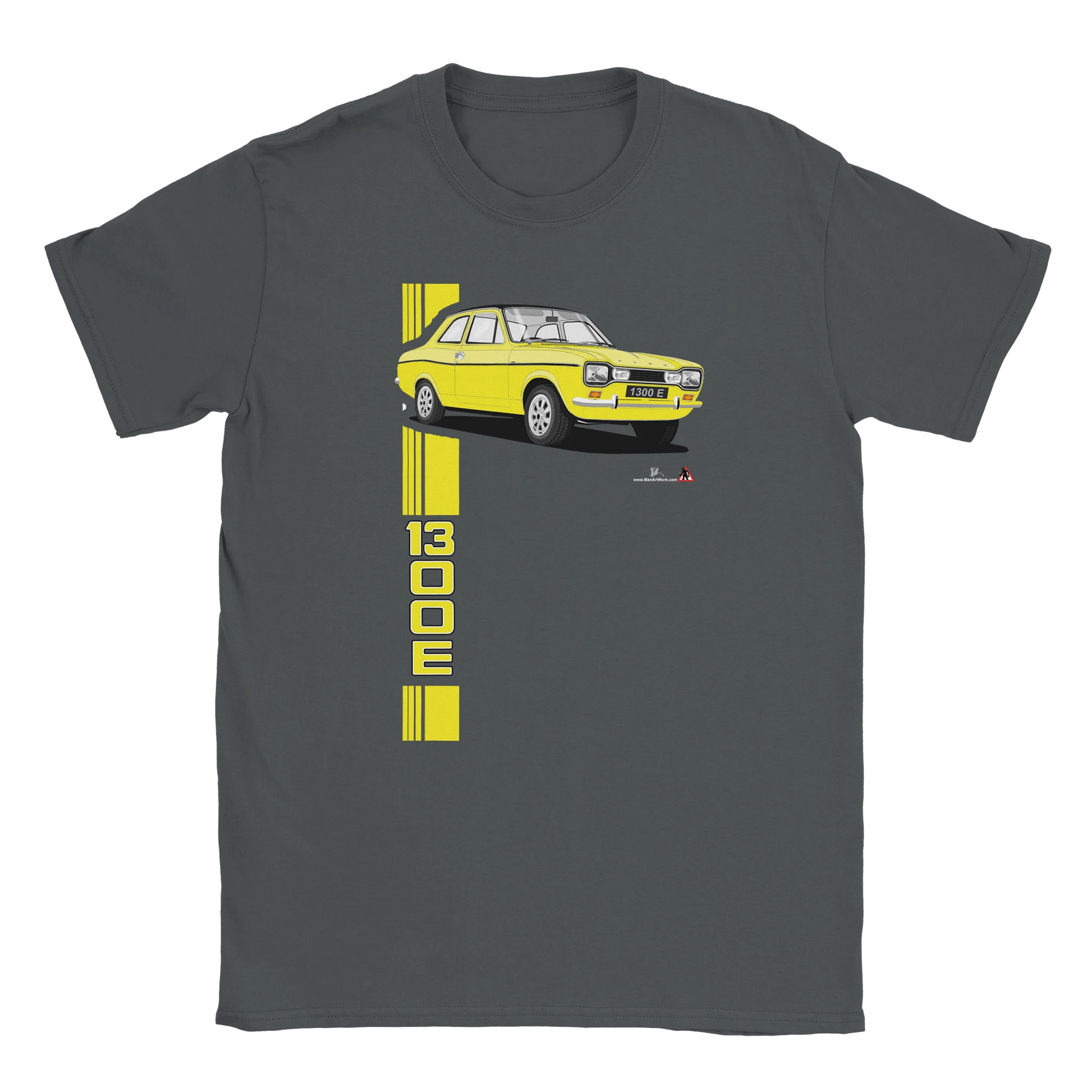 Ford Escort Mk1 1300E in Yellow T Shirt