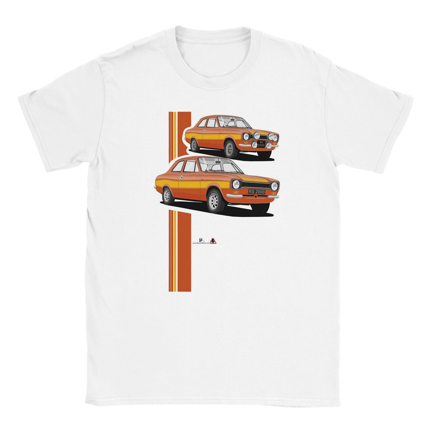 Ford Escort Mk1 RS2000 in Orange T Shirt