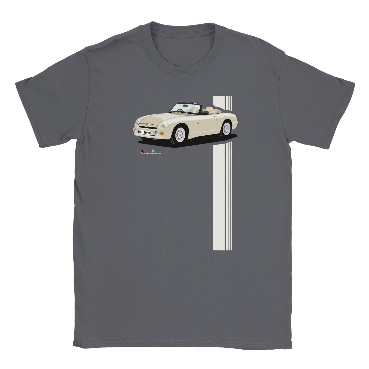 MG RV8 in Gold T Shirt