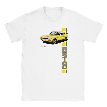 Ford Capri Mk1 RS3100 in Yellow T Shirt