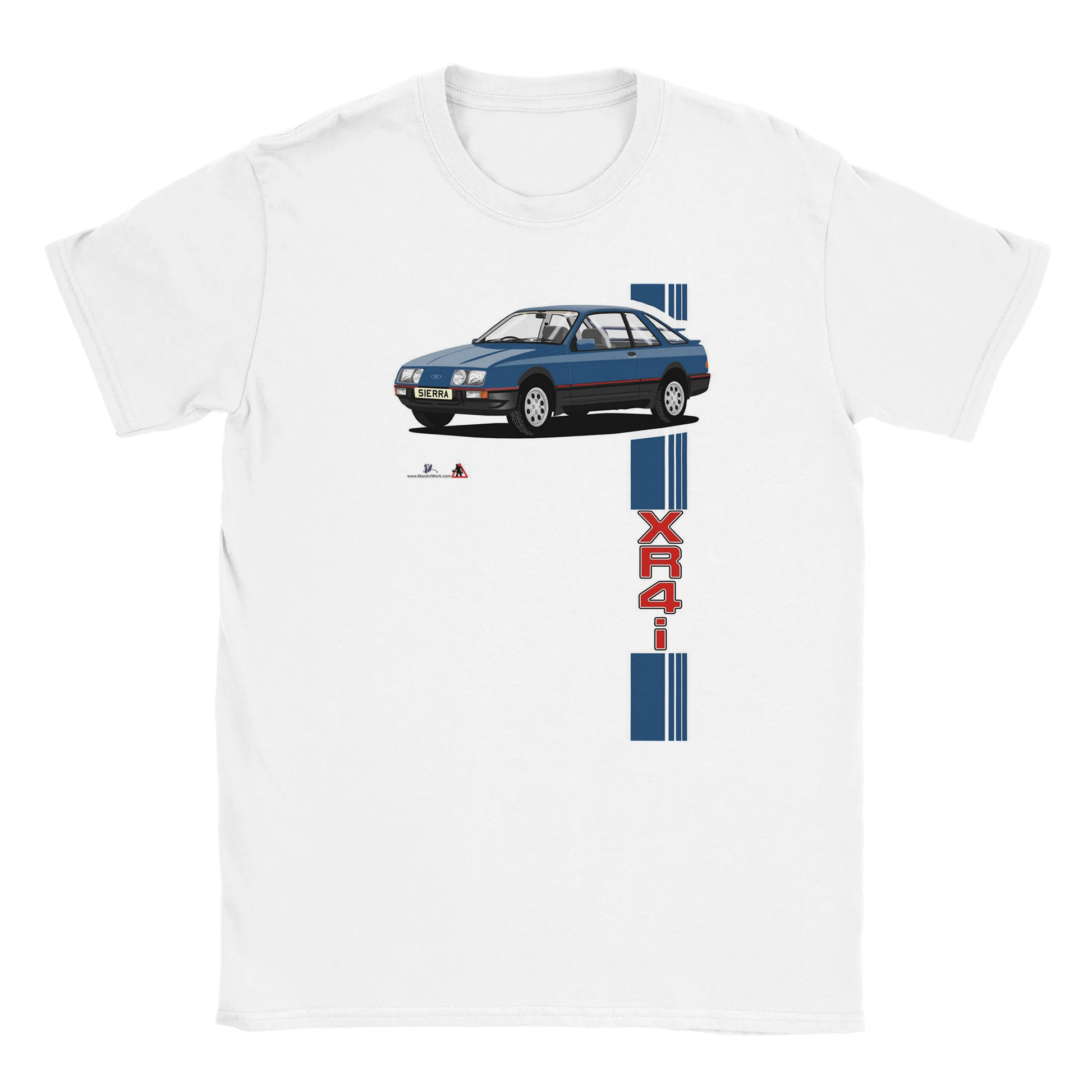 Ford Sierra XR4i in Blue T Shirt
