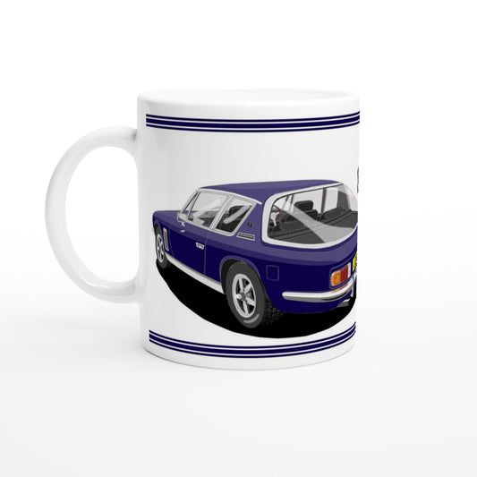 Jensen Interceptor Mk3 in Blue & Black Art Mug