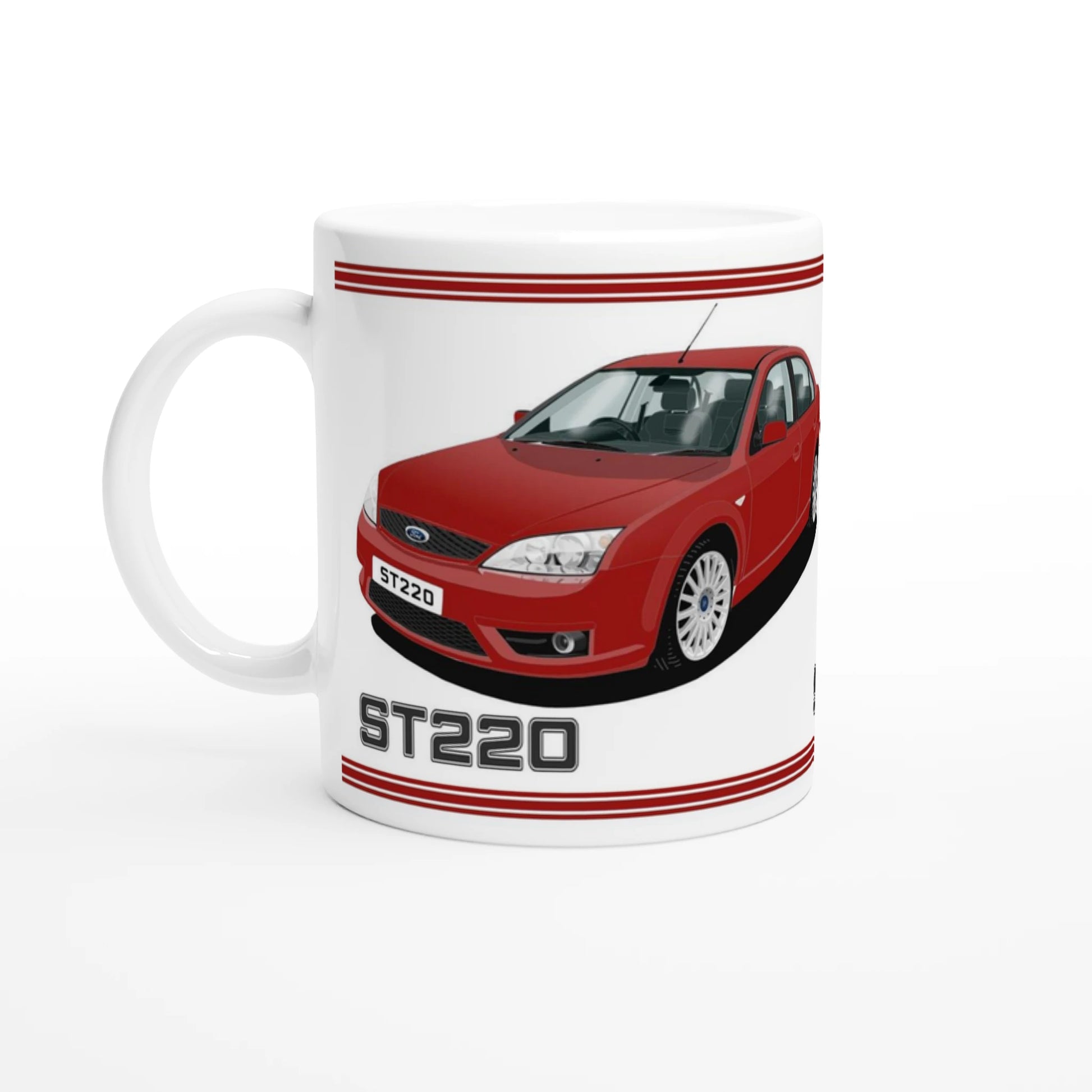 Ford Mondeo ST220  in Red Art Mug