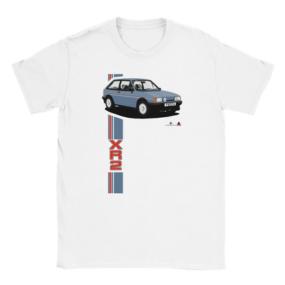 Ford Fiesta Mk2 XR2 in Blue T Shirt