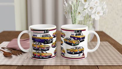 Andrews Heat for Hire Rally Cars Mug