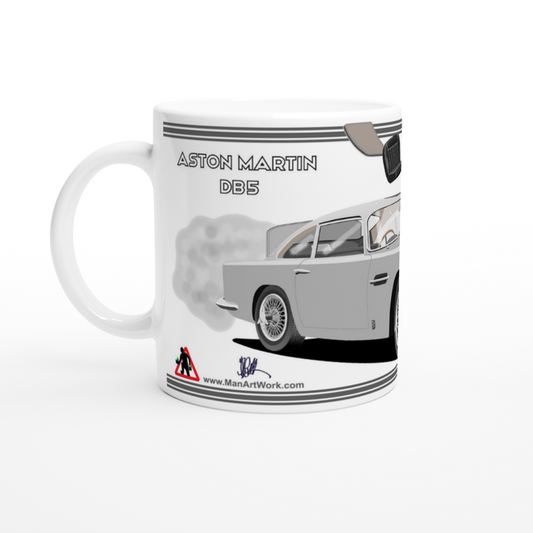 Aston Martin DB5 James Bond Art Mug