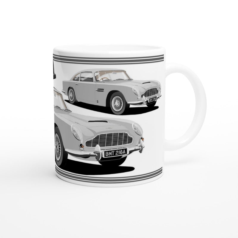 Aston Martin DB5 James Bond Art Mug