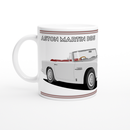 Aston Martin DB5 Volante in Silver Car Mug