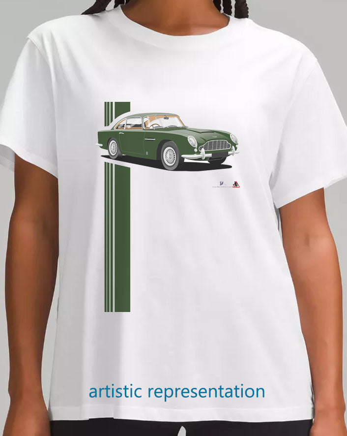 Aston Martin DB5 in Green T Shirt