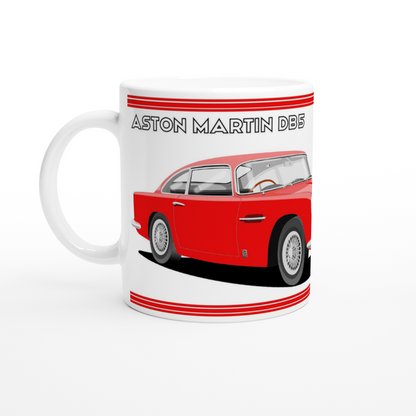 Aston Martin DB5 in Red Car Mug