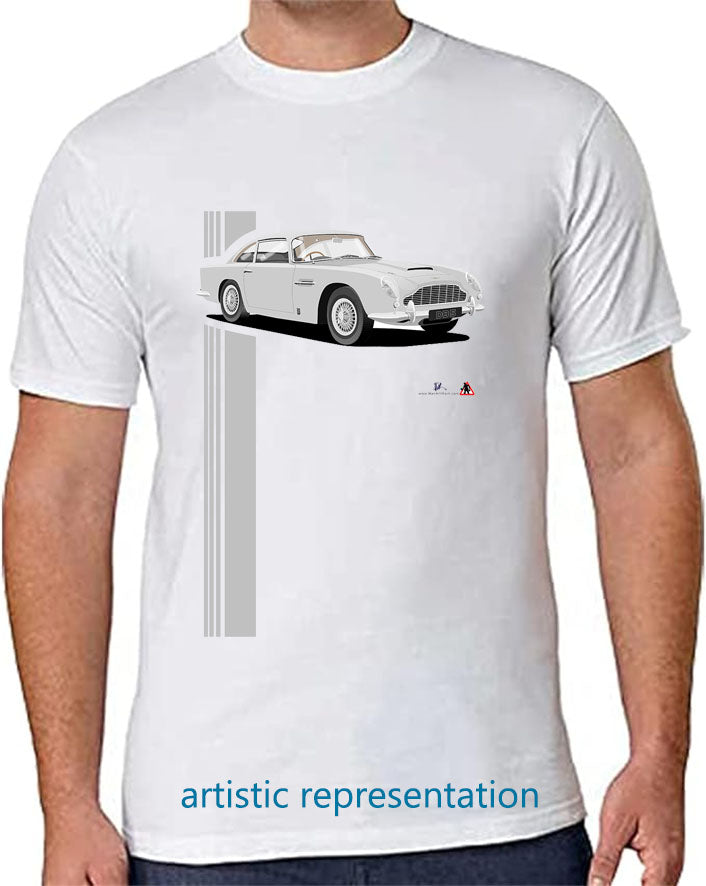 Aston Martin DB5 in Silver T Shirt