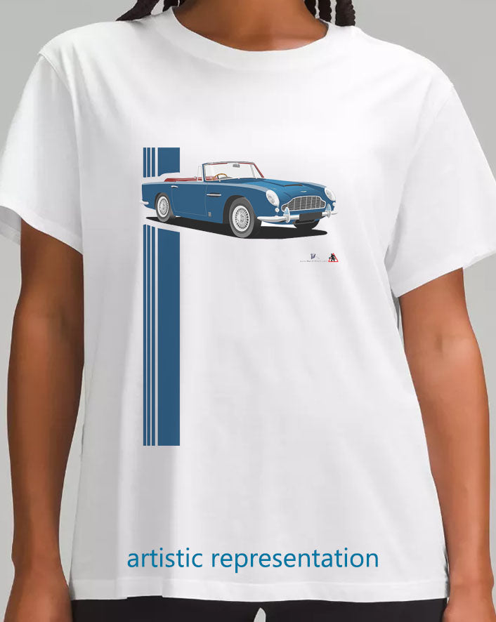 Aston Martin DB5 Volante in Blue T Shirt