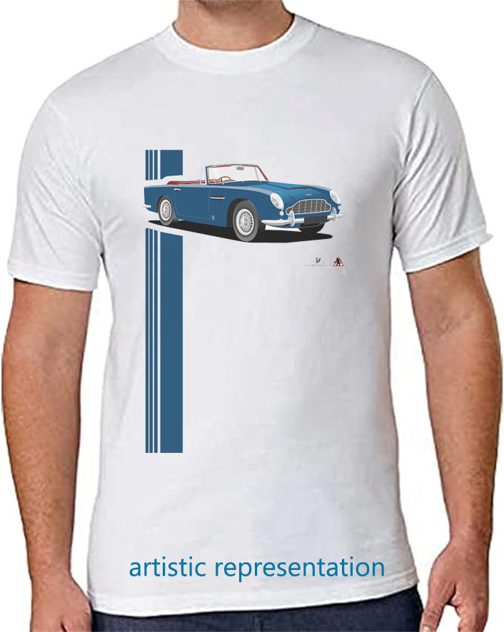 Aston Martin DB5 Volante in Blue T Shirt