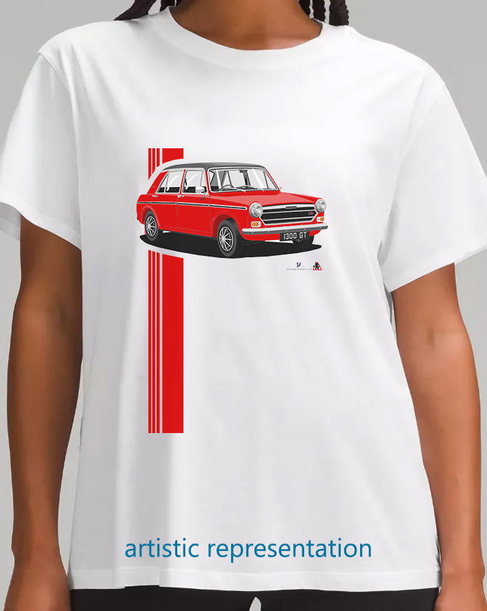 Austin 1300GT in Red T Shirt