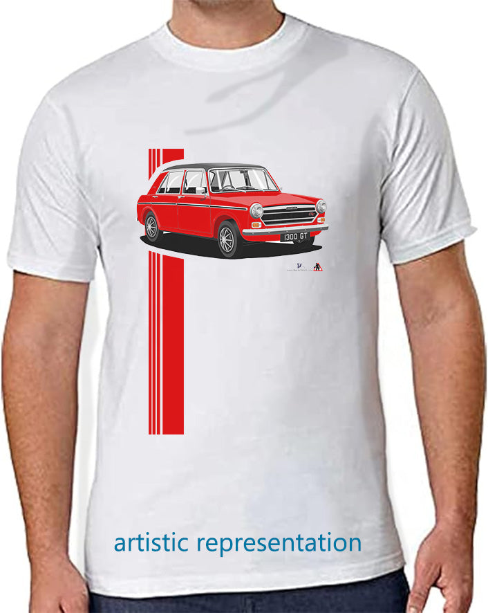 Austin 1300GT in Red T Shirt