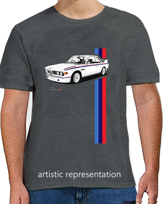 BMW CSL E9 "Batmobile" in White T Shirt