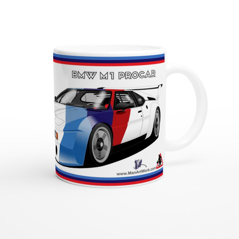 BMW M1 Procar Art Mug