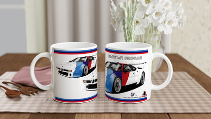 BMW M1 Procar Art Mug