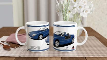 BMW Z1 in Blue Art Mug