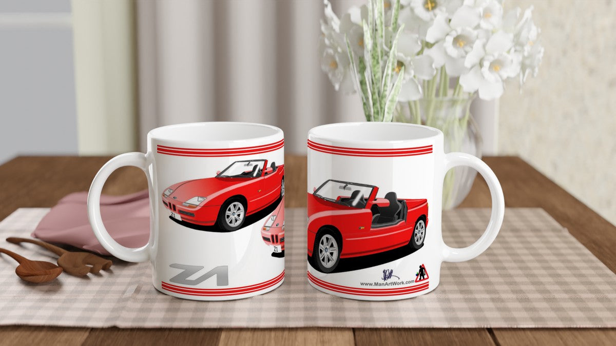 BMW Z1 in Red Art Mug