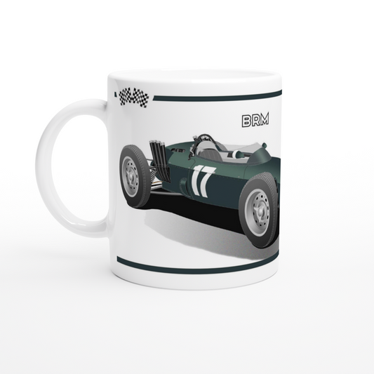 BRM P568 F1 Motor Racing Art Mug