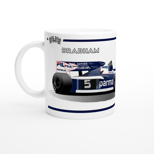 Brabham BT52 F1 Motor Racing Art Mug