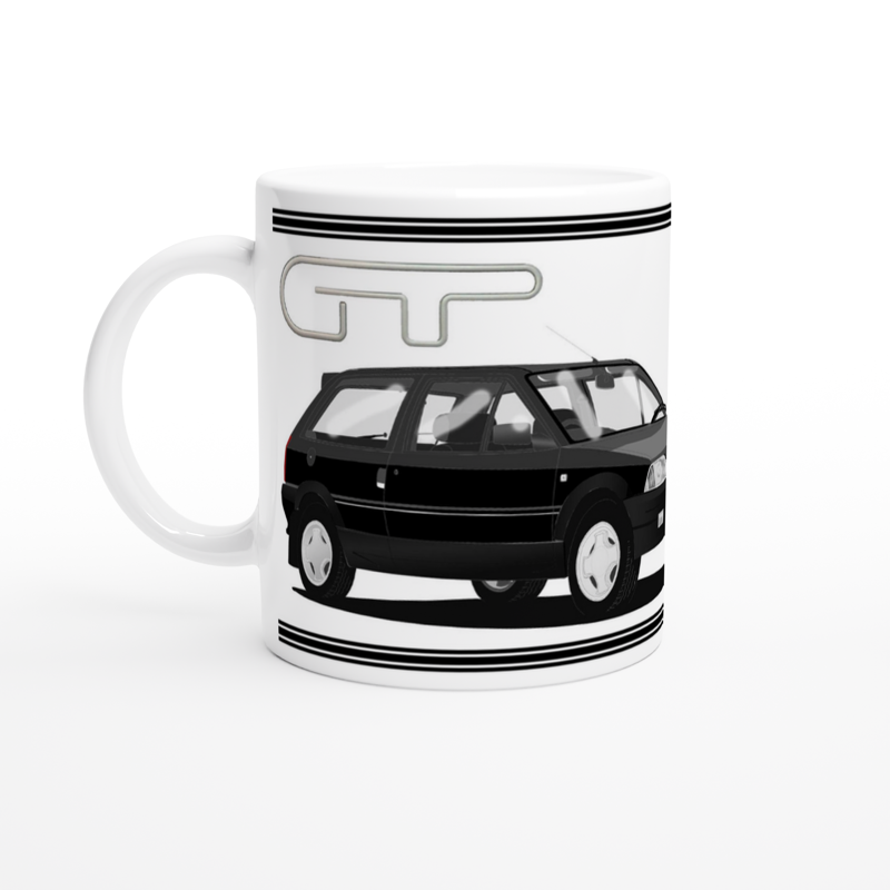 Citroen AX GT in Black Art Mug