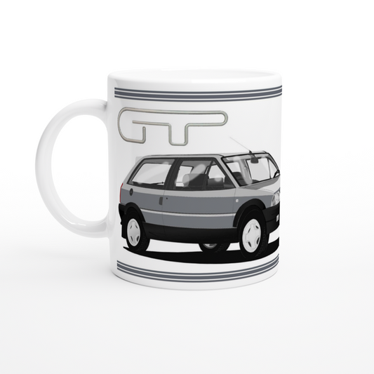 Citroen AX GT in Grey Art Mug