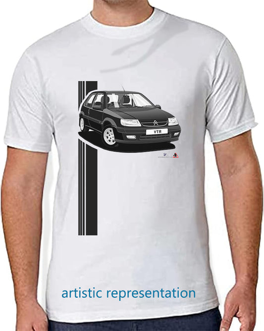 Citroen Saxo VTR Mk1 Black Art T Shirt