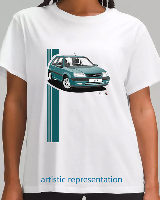 Citroen Saxo VTR Mk1 Green Art T Shirt