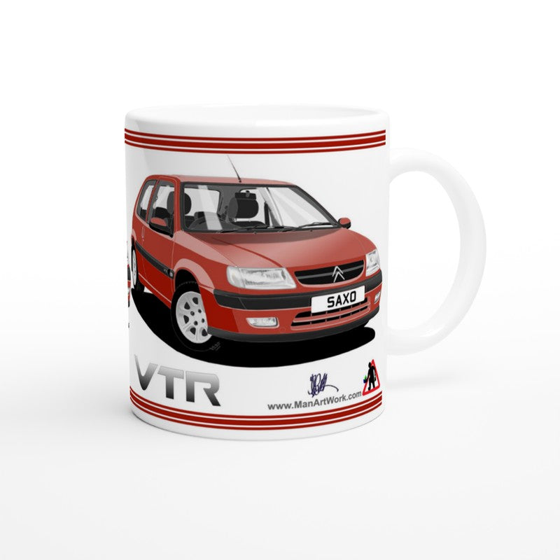 Citroen Saxo VTR Mk1 in Red Art Mug