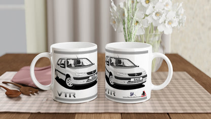 Citroen Saxo VTR Mk1 in Silver Art Mug