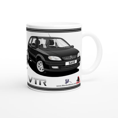 Citroen Saxo VTR Mk2 in Black Art Mug