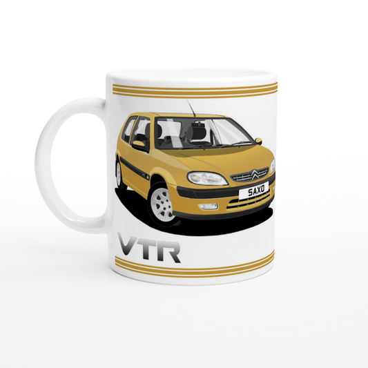 Citroen Saxo VTR Mk2 in Gold Art Mug