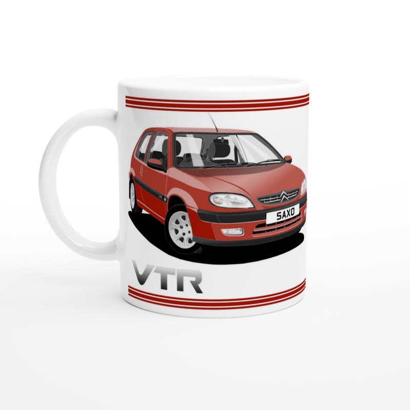 Citroen Saxo VTR Mk2 in Red Art Mug