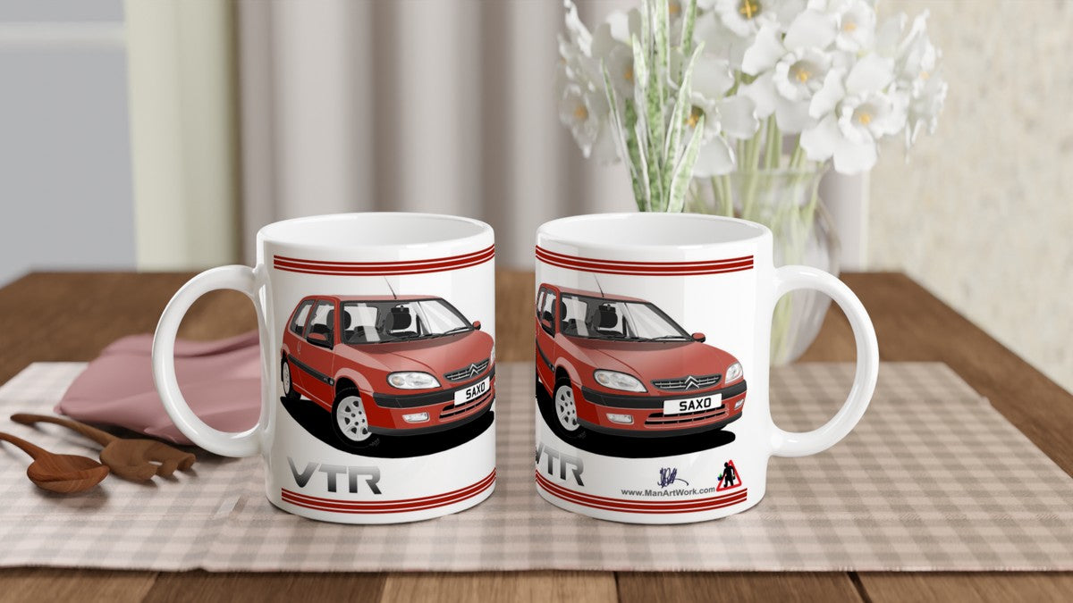 Citroen Saxo VTR Mk2 in Red Art Mug