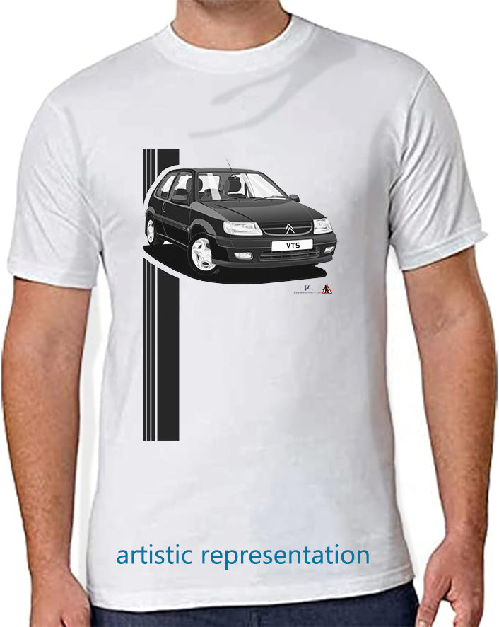 Citroen Saxo VTS Mk1 Black Art T Shirt